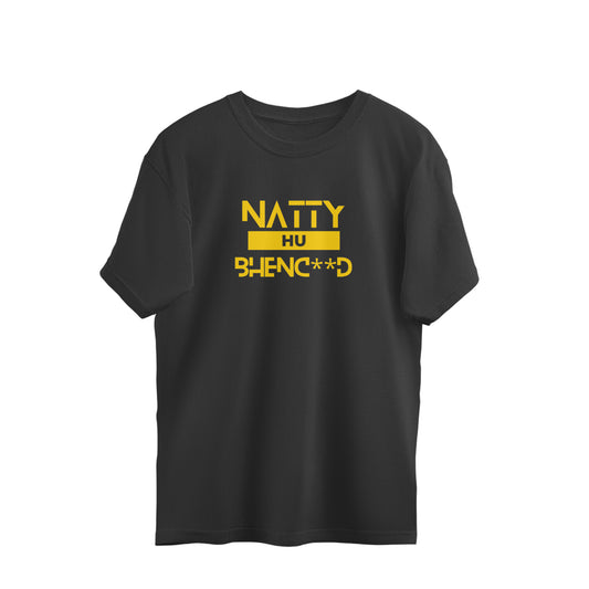 NATTY HU Oversized Tshirt